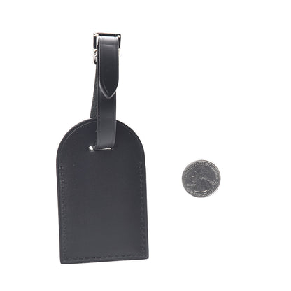 Louis Vuitton Calfskin Canada Luggage Tag Black 2 of 3