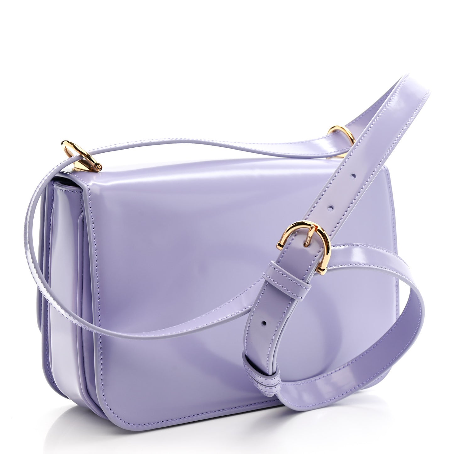 Spice Lux Nappa Siena Small Shoulder Bag Lapis