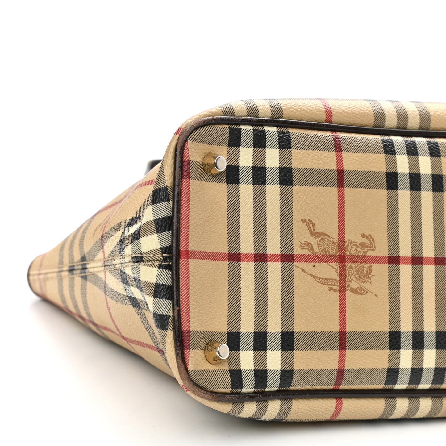 Haymarket Check Medium Regent Tote Chocolate