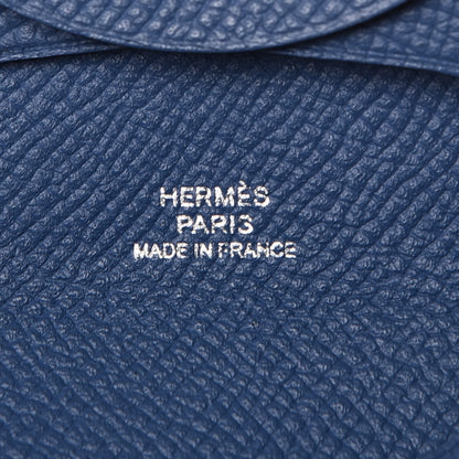 Hermes Epsom Bastia Coin Purse Bleu Agate 6 of 8