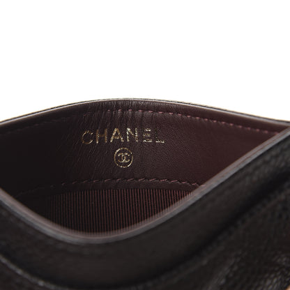 Chanel Caviar Quilted Card Holder Black 6 of 9