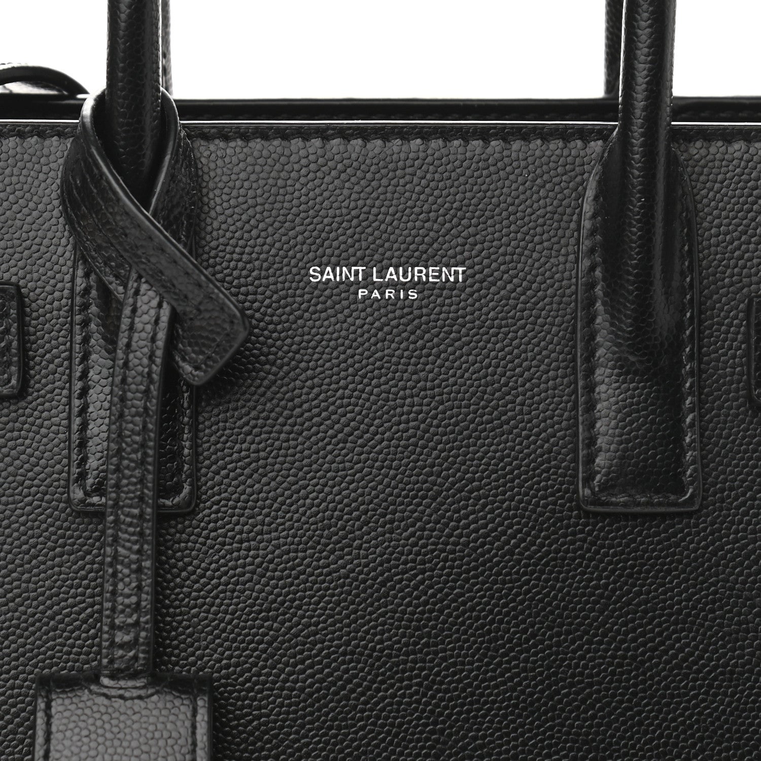 Saint Laurent Grain De Poudre Nano Sac De Jour Black 10 of 11