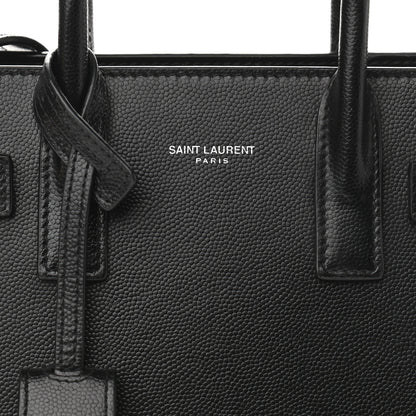 Saint Laurent Grain De Poudre Nano Sac De Jour Black 10 of 11