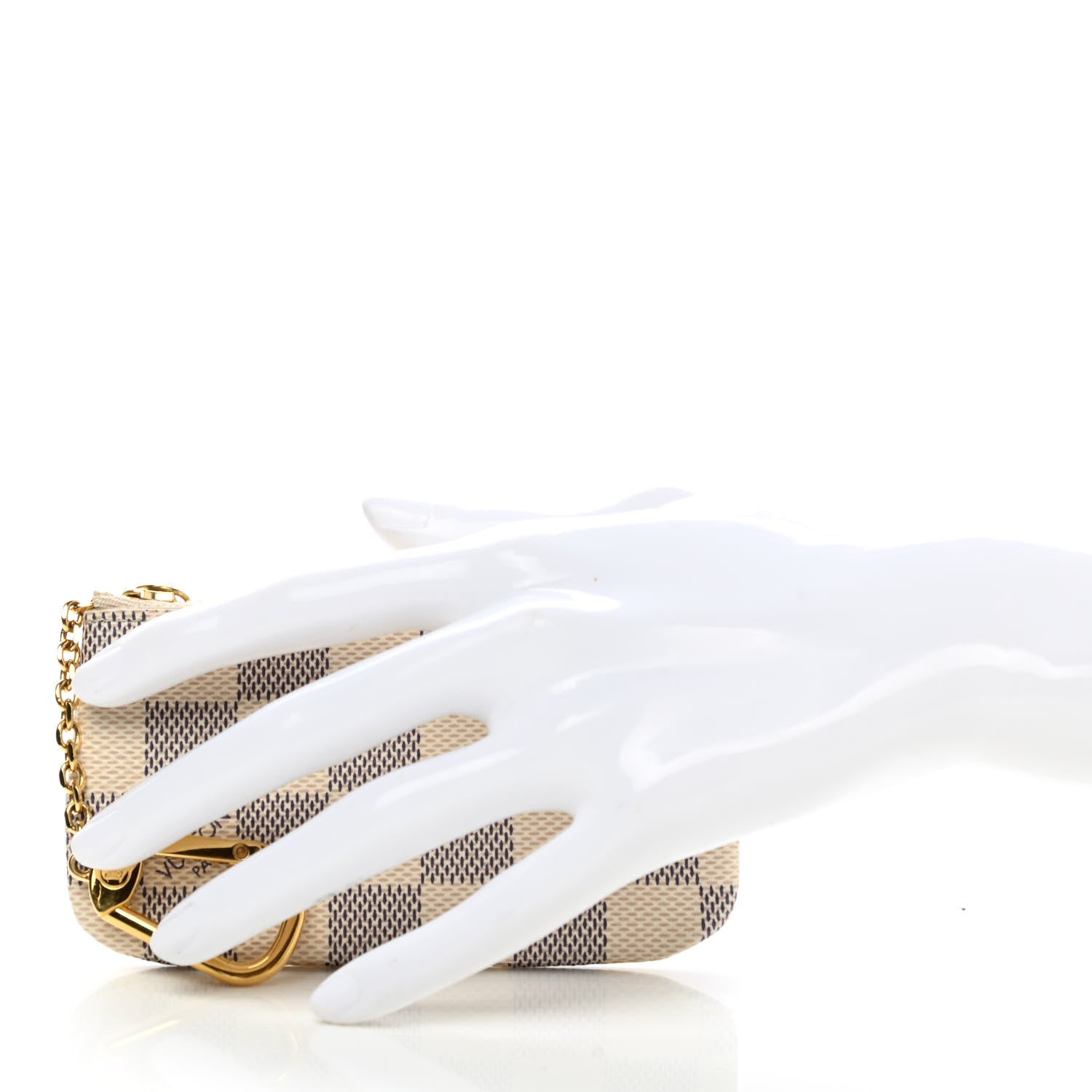 Louis Vuitton Damier Azur Key Pouch 2 of 6