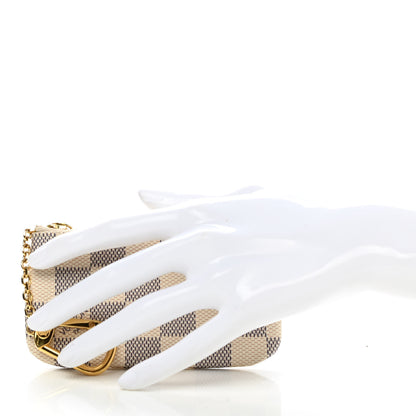 Louis Vuitton Damier Azur Key Pouch 2 of 6