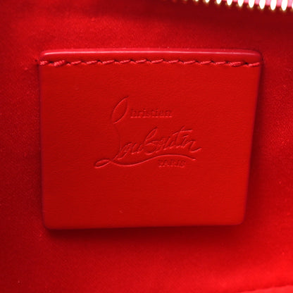 Christian Louboutin CHRISTIAN LOUBOUTIN Calfskin Mini Loubila Chain Shoulder Bag Fluo Pink 6 of 9