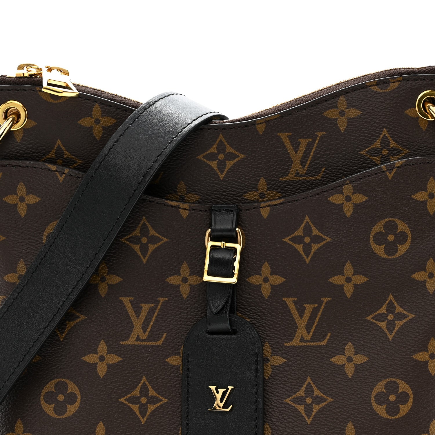 Louis Vuitton Monogram Odeon PM Black 8 of 11