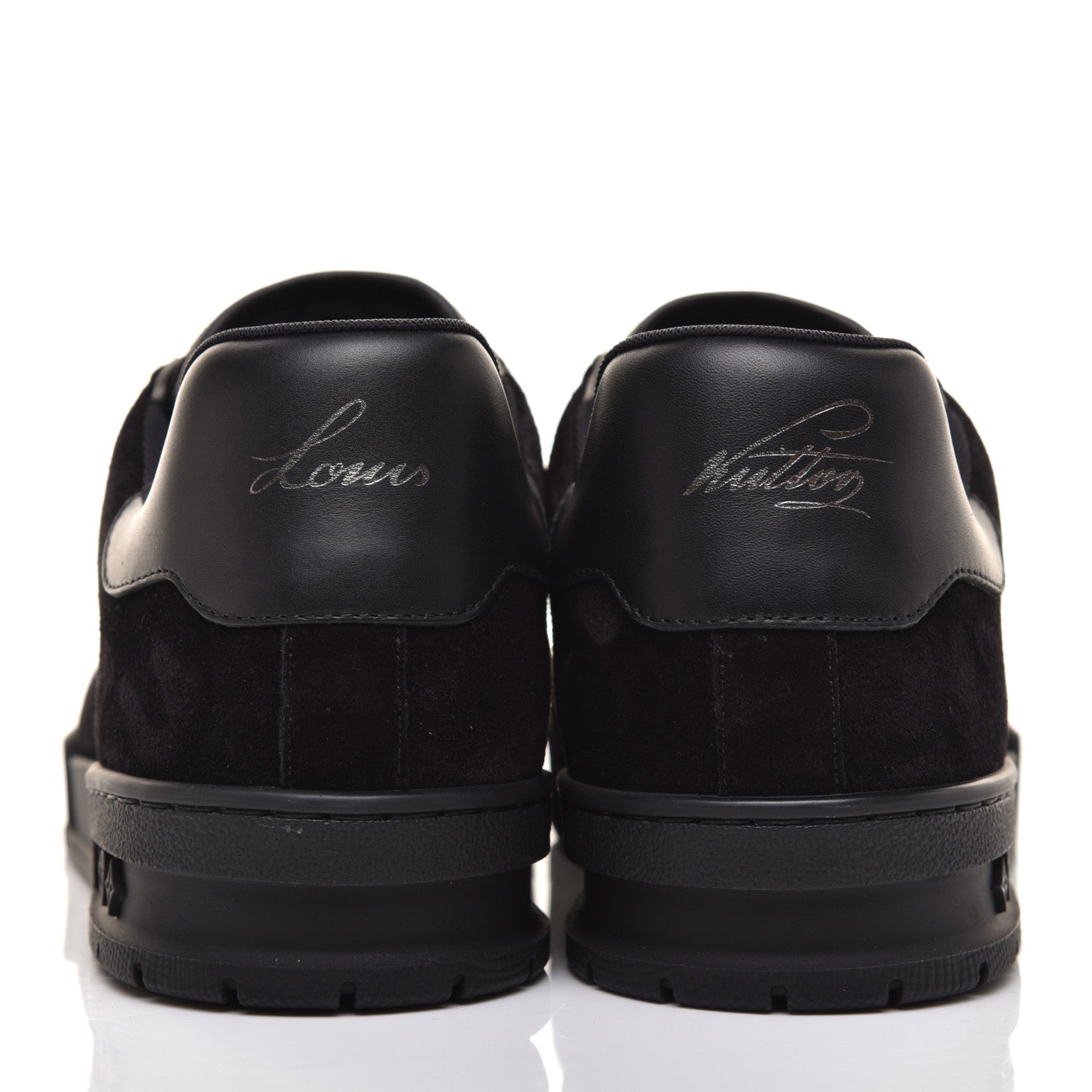 Louis Vuitton Suede Uniform Sneakers 9.5 Black 5 of 12