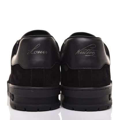 Louis Vuitton Suede Uniform Sneakers 9.5 Black 5 of 12
