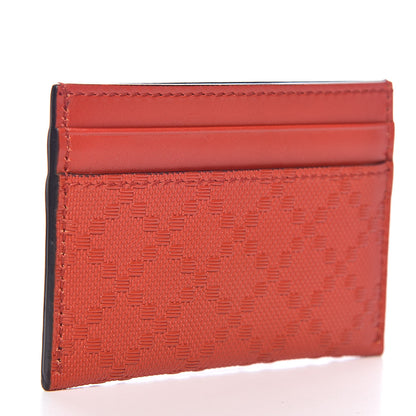 Gucci Diamante Card Holder Dark Orange 3 of 7
