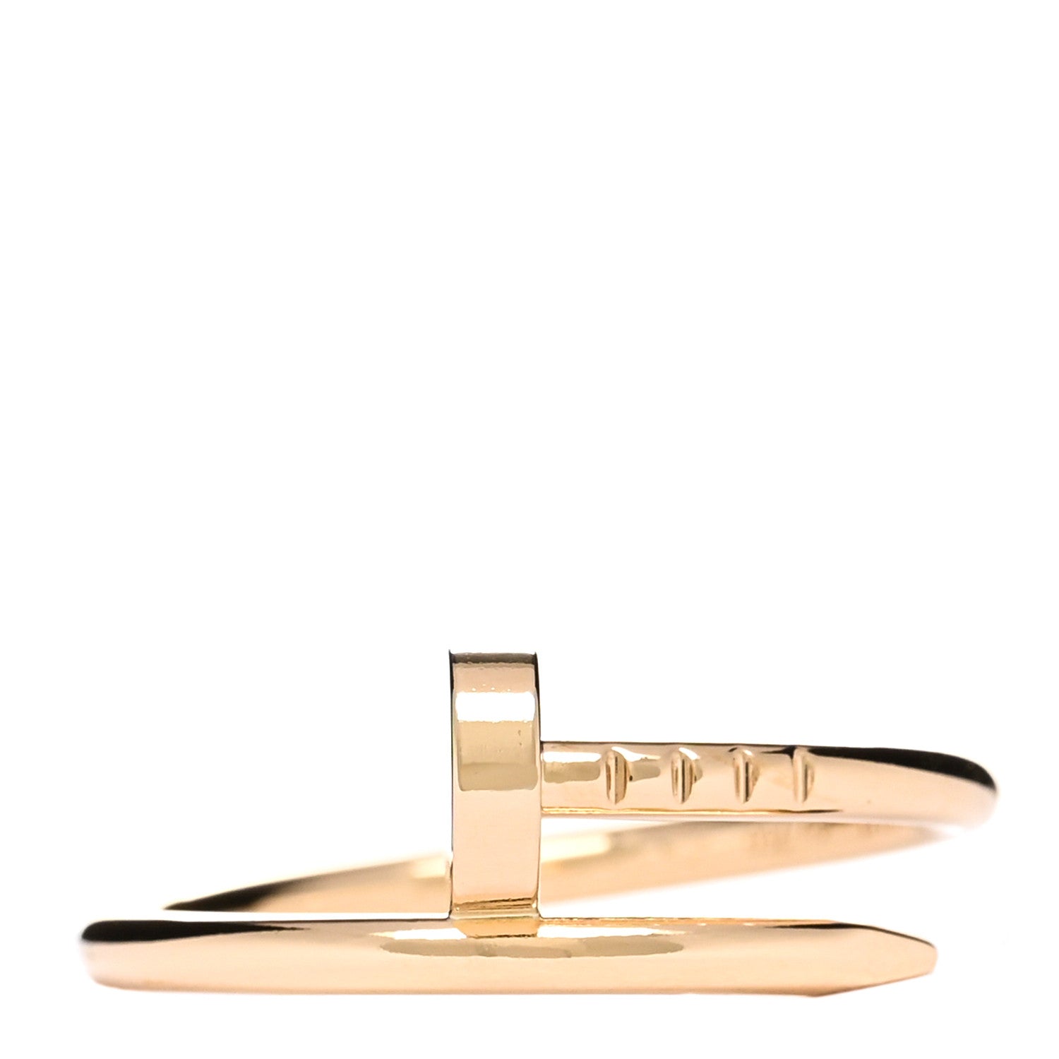 Cartier 18K Yellow Gold Small Juste Un Clou Ring 52 6 1 of 4