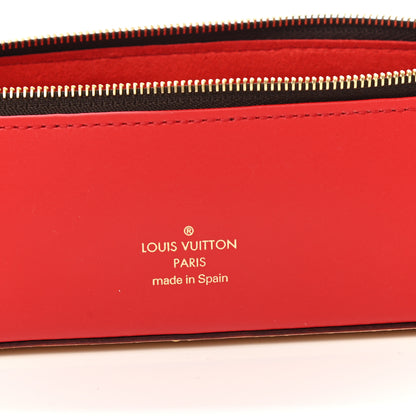 Louis Vuitton Monogram Monogram 2021 Christmas Animation London Elizabeth Pencil Pouch Coquelicot 6 of 7