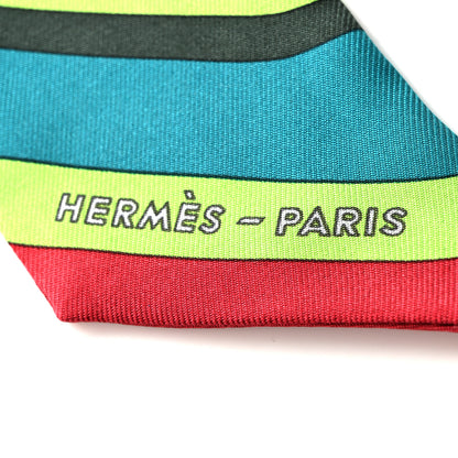 Hermes Silk Coaching Twilly 2 of 4