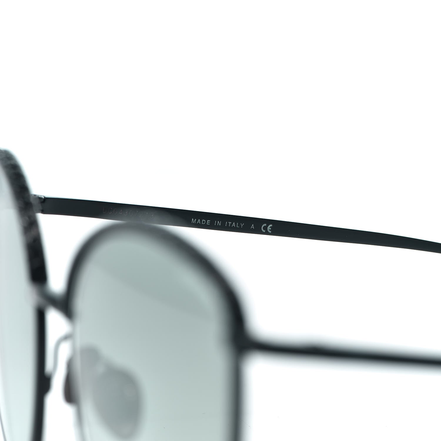 Chanel Metal Crystal Sunglasses 4258-B Black 5 of 8