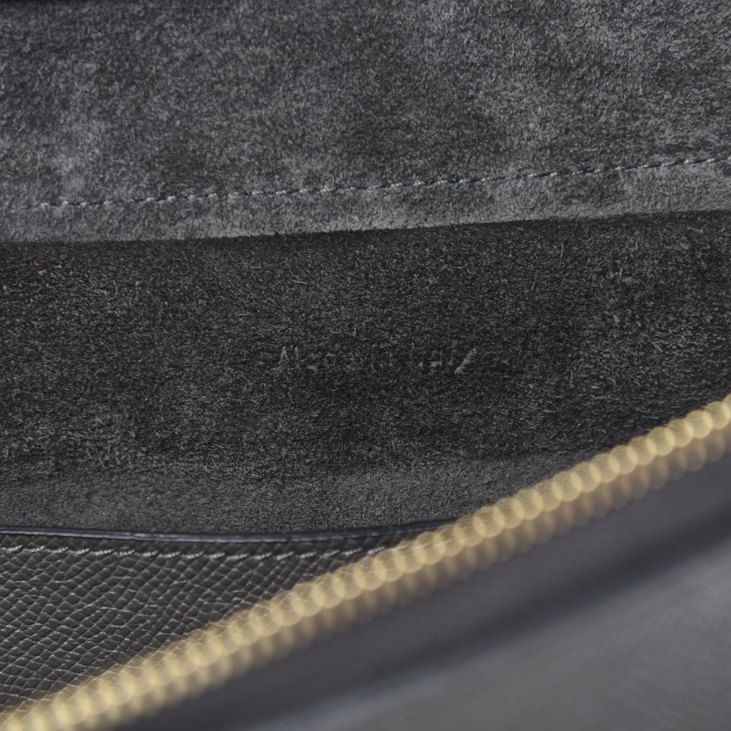Celine Grained Calfskin Micro Belt Bag Grey 8 of 10