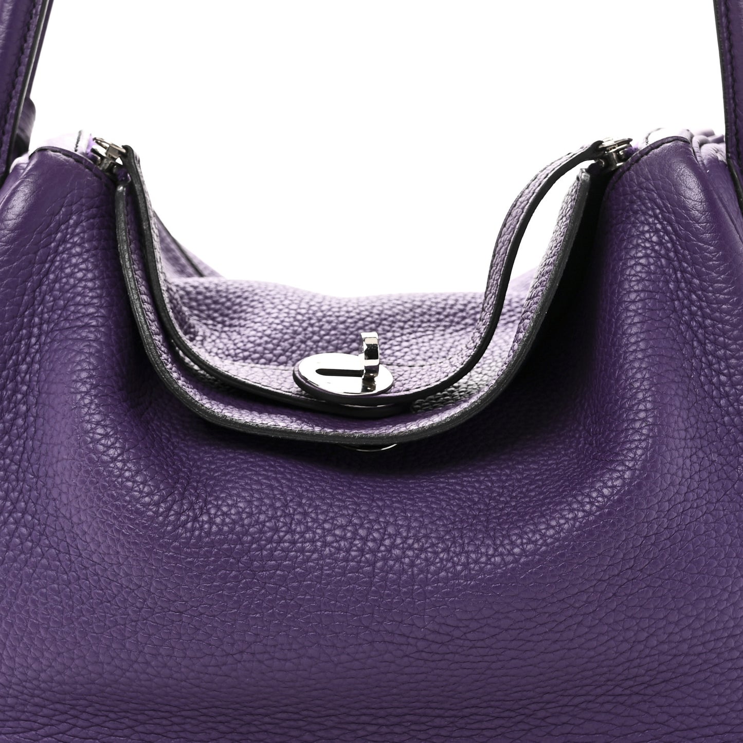 Taurillon Clemence Eclat Lindy 30 Ultraviolet Bleu Obscur
