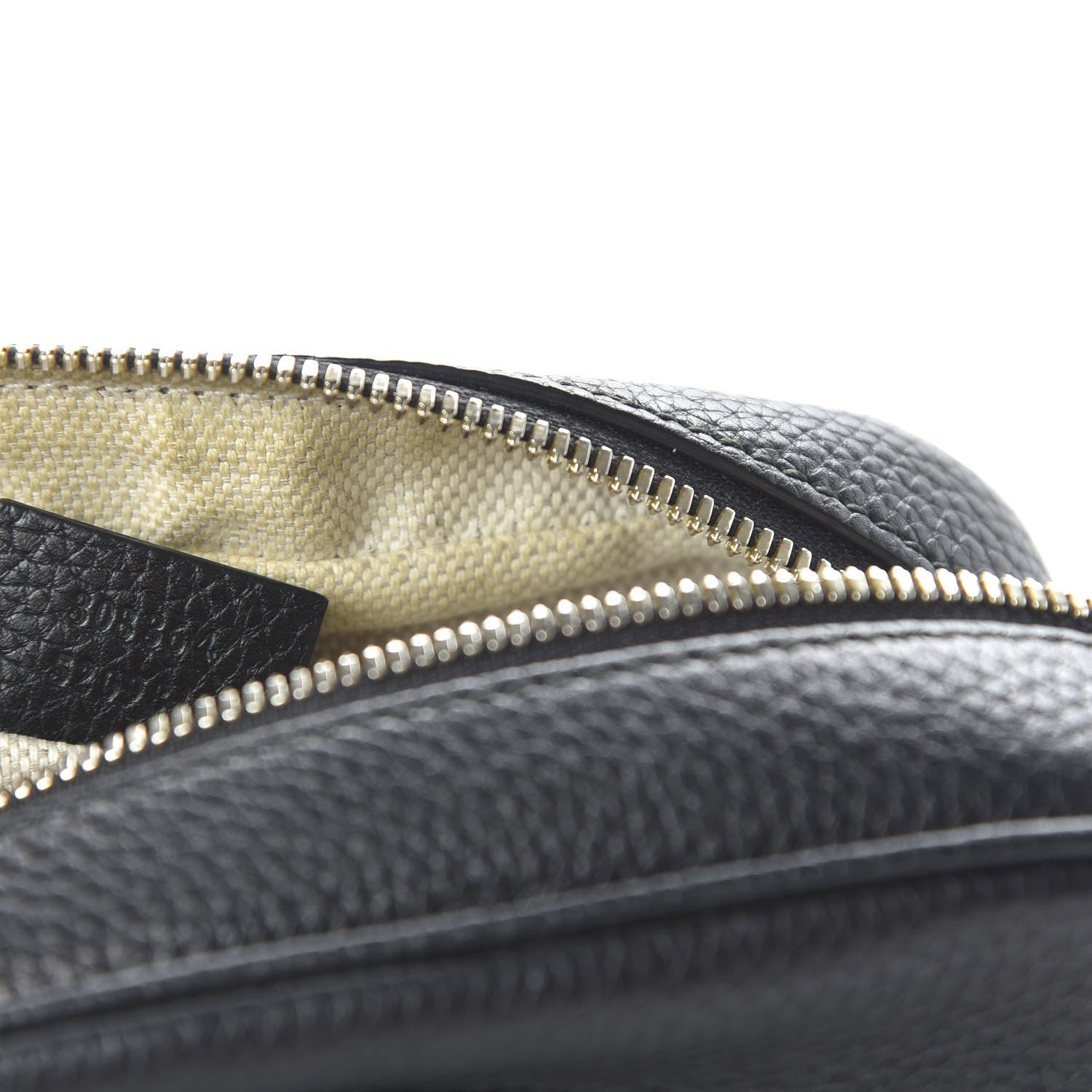Gucci Pebbled Calfskin Small Soho Disco Bag Black 9 of 11