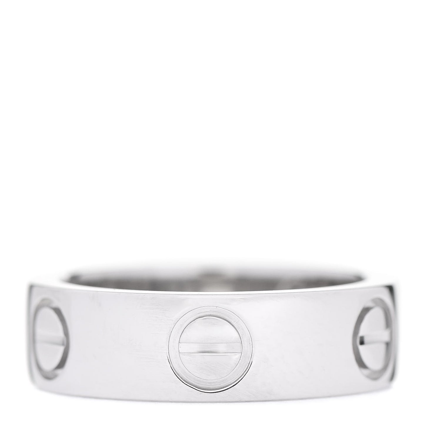 Platinum Diamond 5.5mm LOVE Ring 49 5