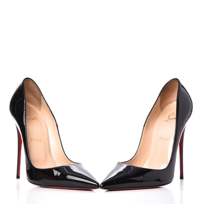 Christian Louboutin Patent So Kate 120 Pumps 40 Black 5 of 12