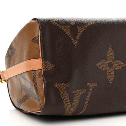 Louis Vuitton Reverse Monogram Giant Speedy Bandouliere 30 8 of 9