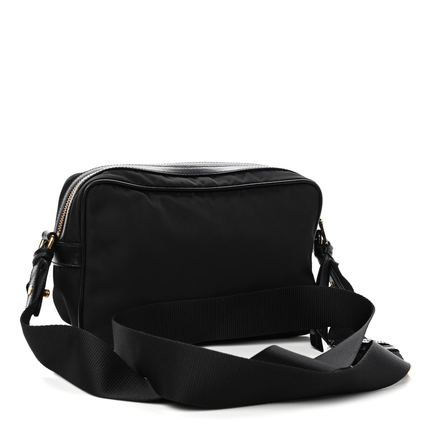 Prada Nylon Tessuto Vela Crossbody Bag Black 3 of 9