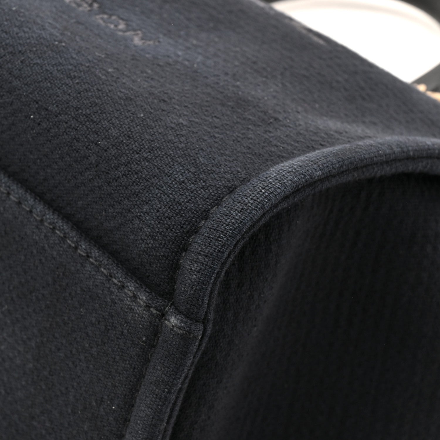 Chanel Mixed Fibers Small Deauville Tote Black 10 of 13