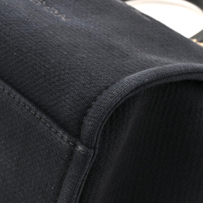 Chanel Mixed Fibers Small Deauville Tote Black 10 of 13