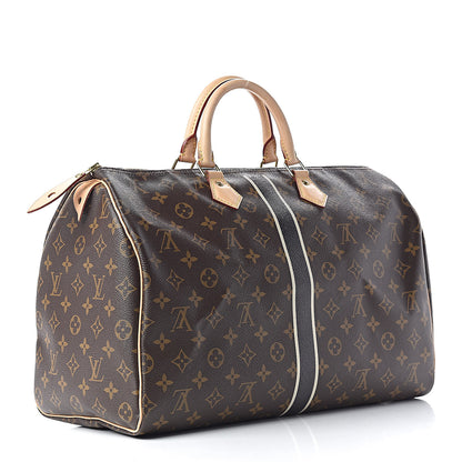 Louis Vuitton Monogram My LV Heritage Speedy 40 White Black 3 of 16