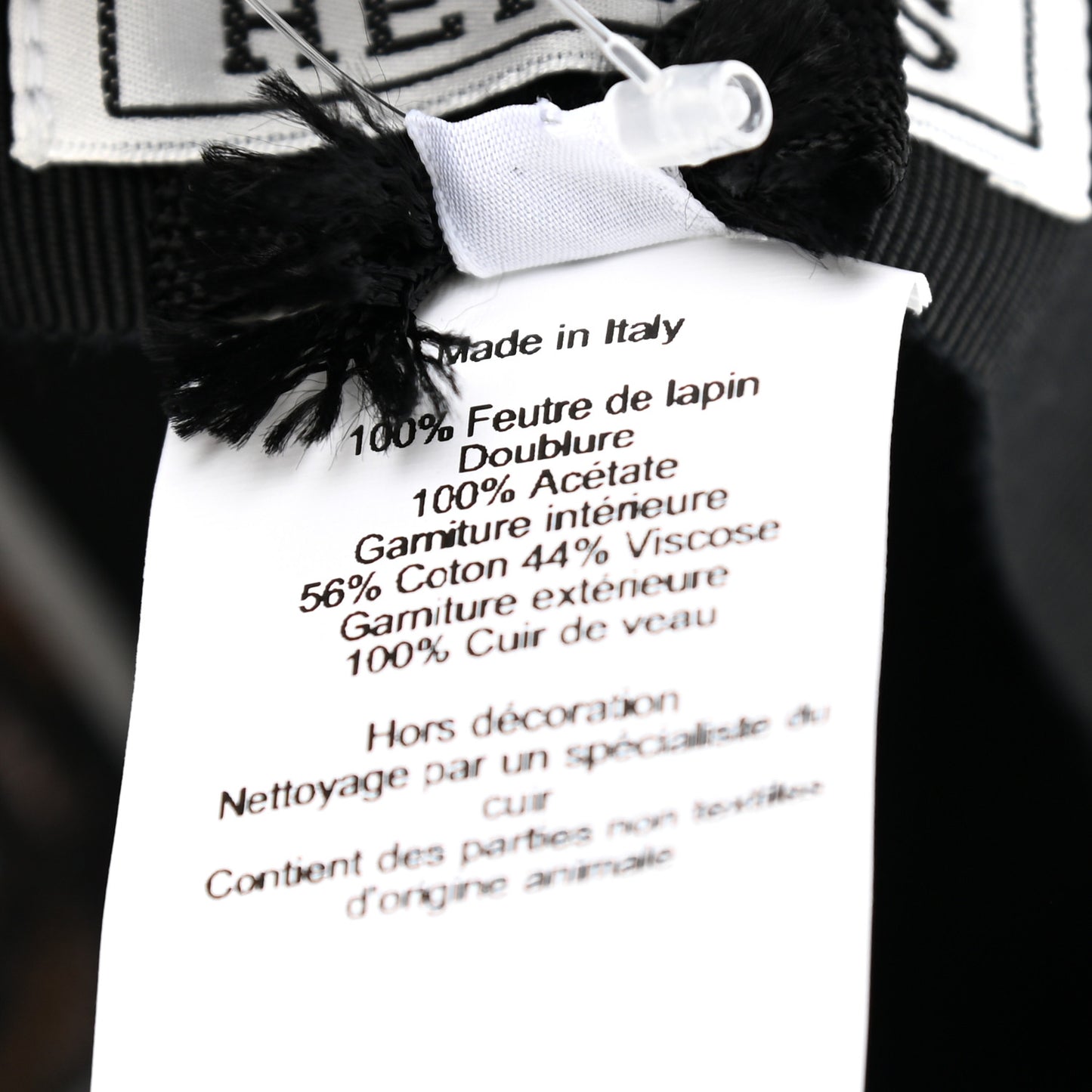 Felt Chapeau Duke Hat 58 Black