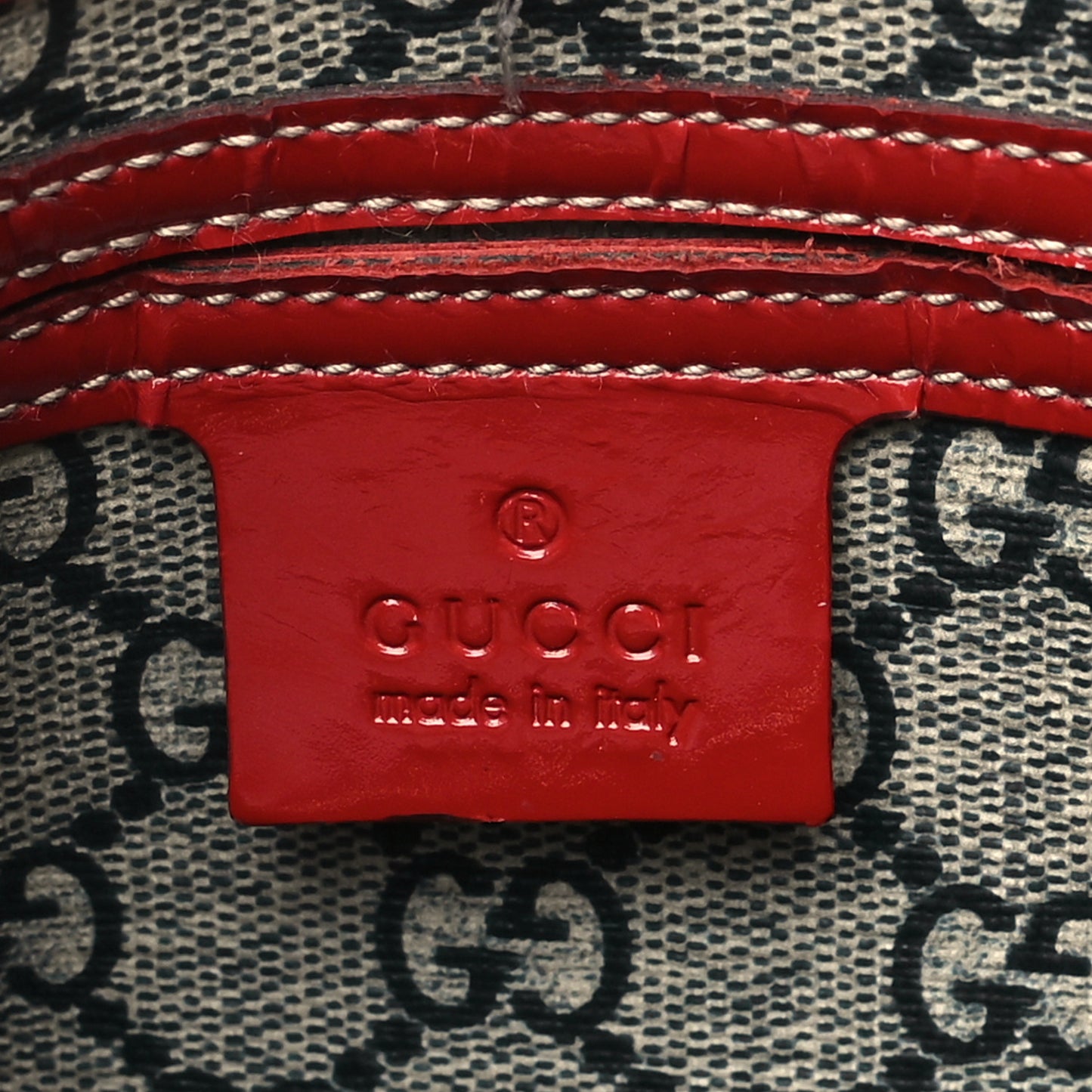 GG Plus Monogram Tattoo Heart Medium Joy Boston Red