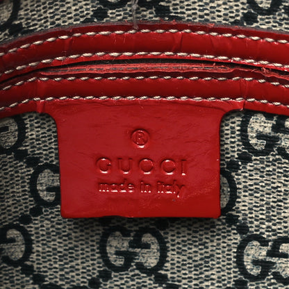 Gucci GG Plus Monogram Tattoo Heart Medium Joy Boston Red 6 of 11