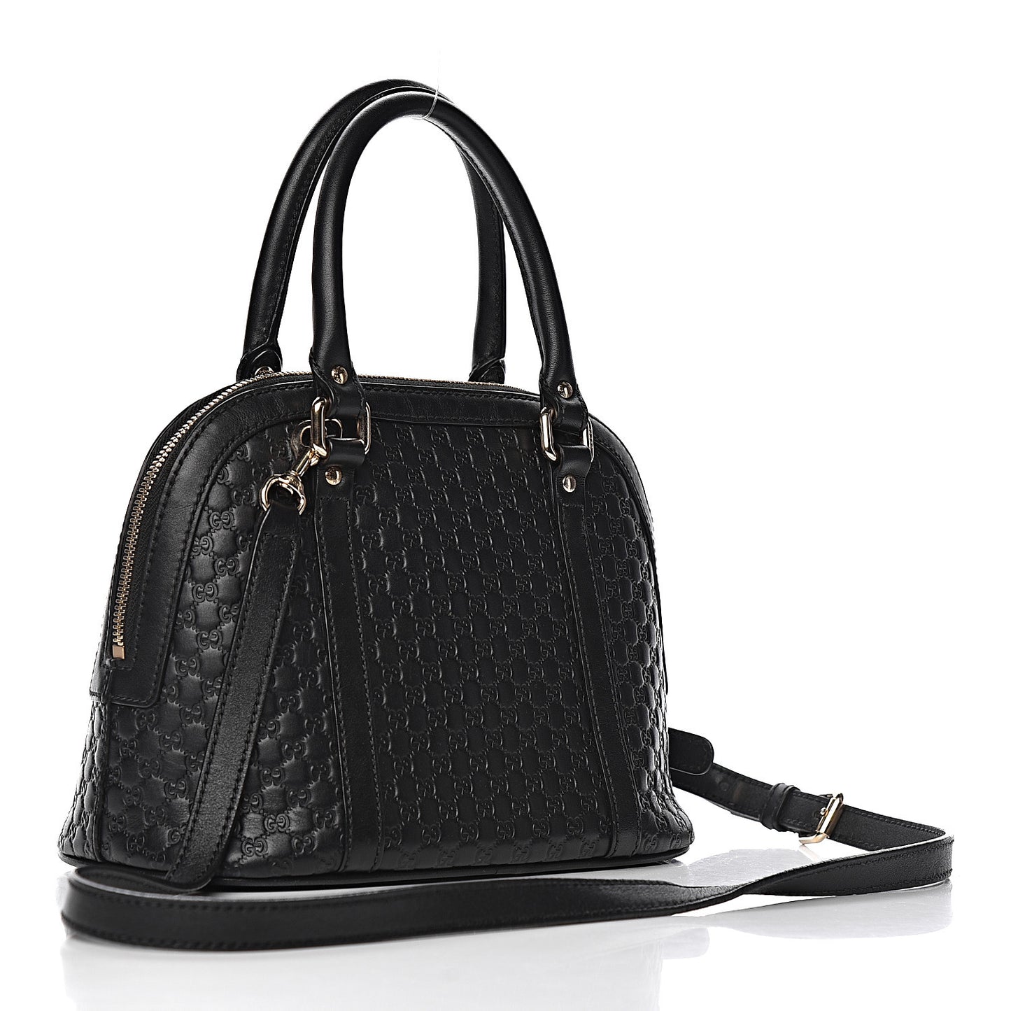 Microguccissima Mini Dome Bag Black