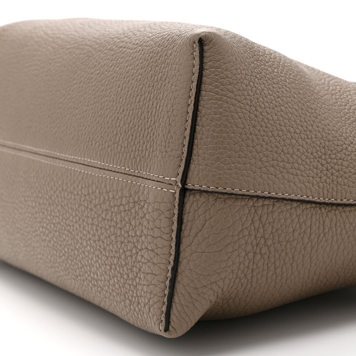 Fendi Cuoio Romano Selleria Medium By The Way Boston Bag Grey