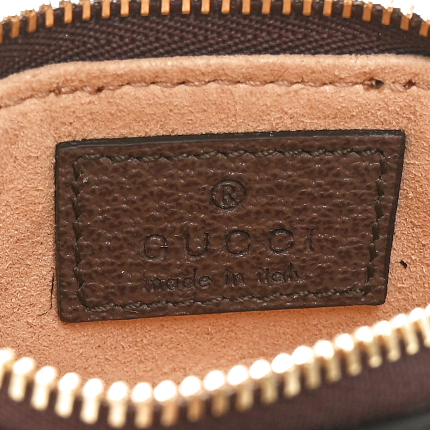 GG Supreme Monogram Web Ophidia Key Case Beige New Acero