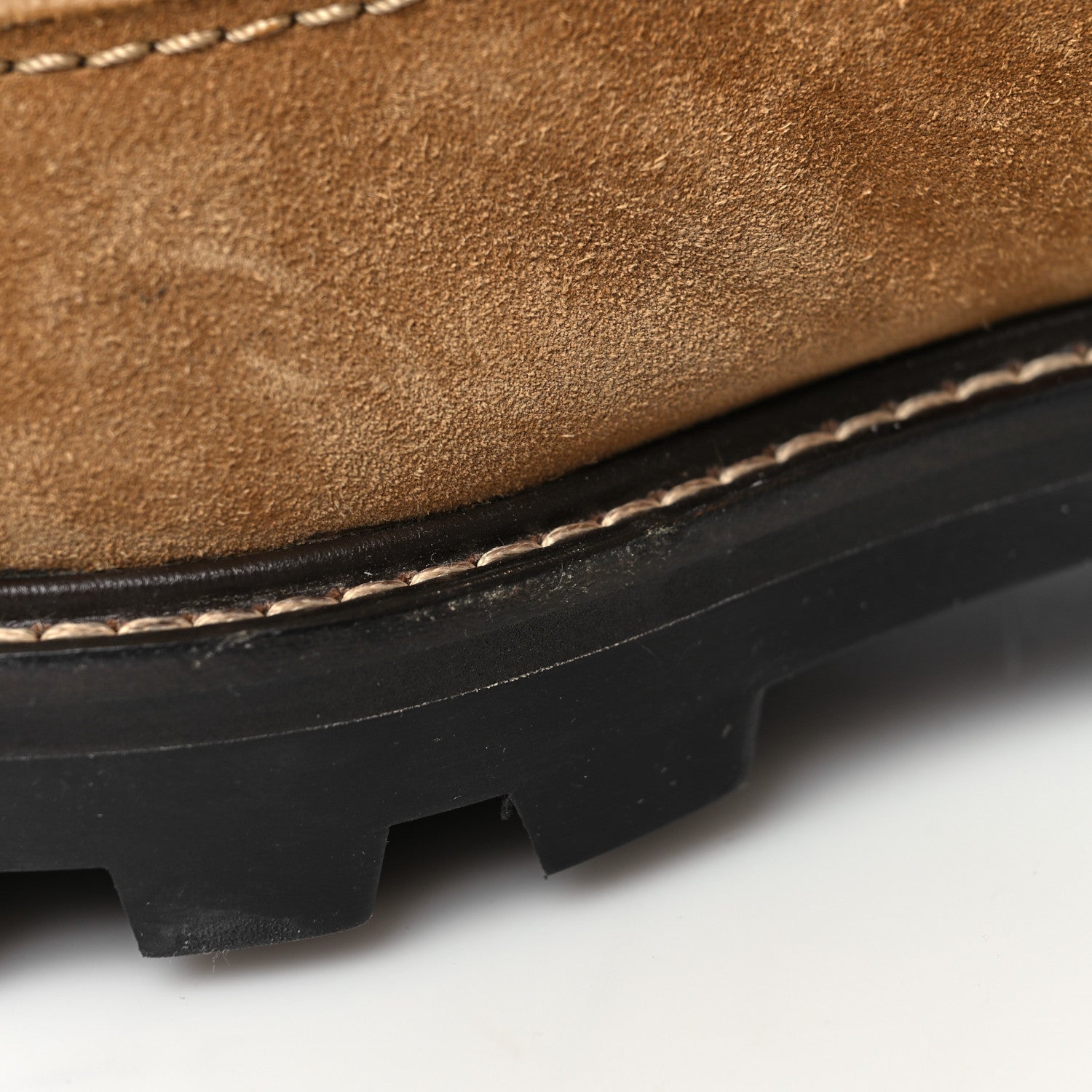 Jimmy Choo Suede Shearling Buffy Boots 39 Honey 7 of 7