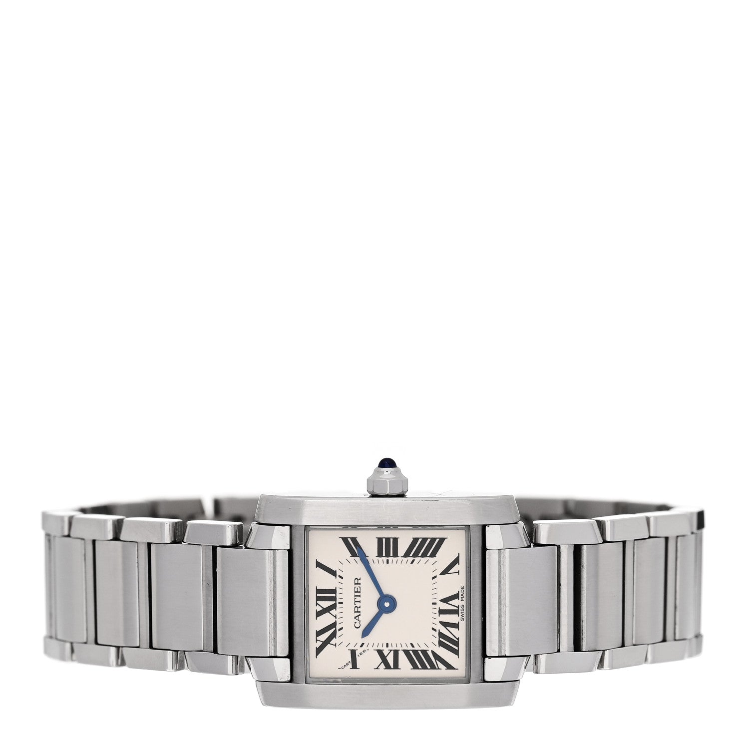 Cartier Stainless Steel 20mm Tank Francaise Quartz Watch 2 of 5