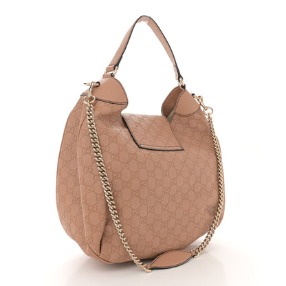 Gucci Soft Guccissima Medium Emily Hobo Camelia 3 of 12