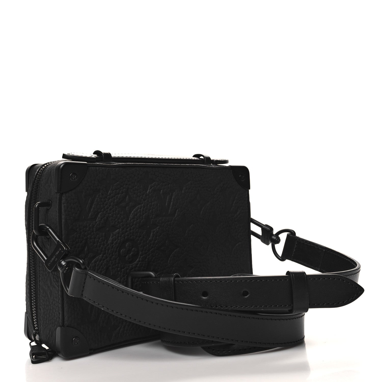 Louis Vuitton Taurillon Monogram Soft Trunk Black 3 of 10