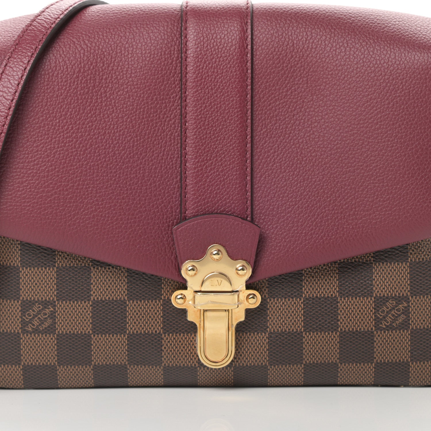 Louis Vuitton Damier Ebene Clapton Raisin 8 of 10