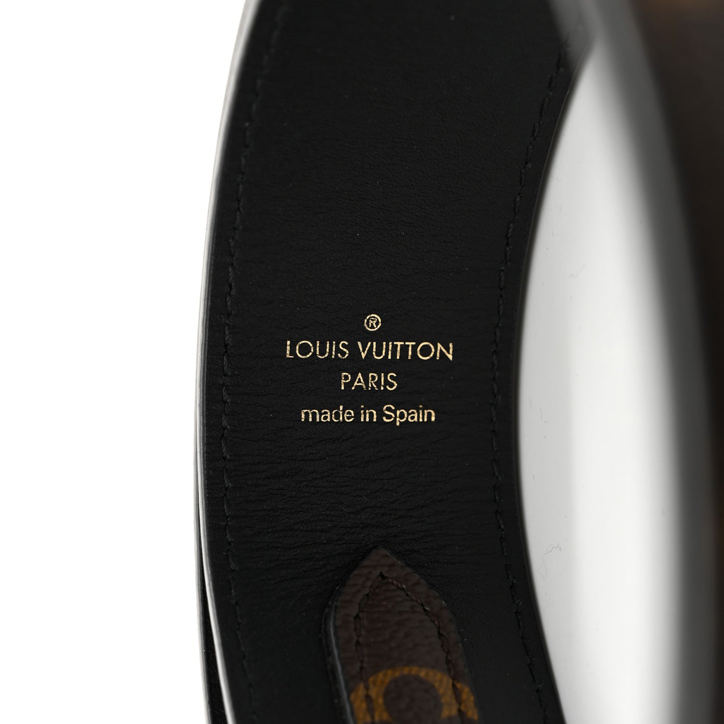 Monogram Bandouliere Shoulder Strap Black