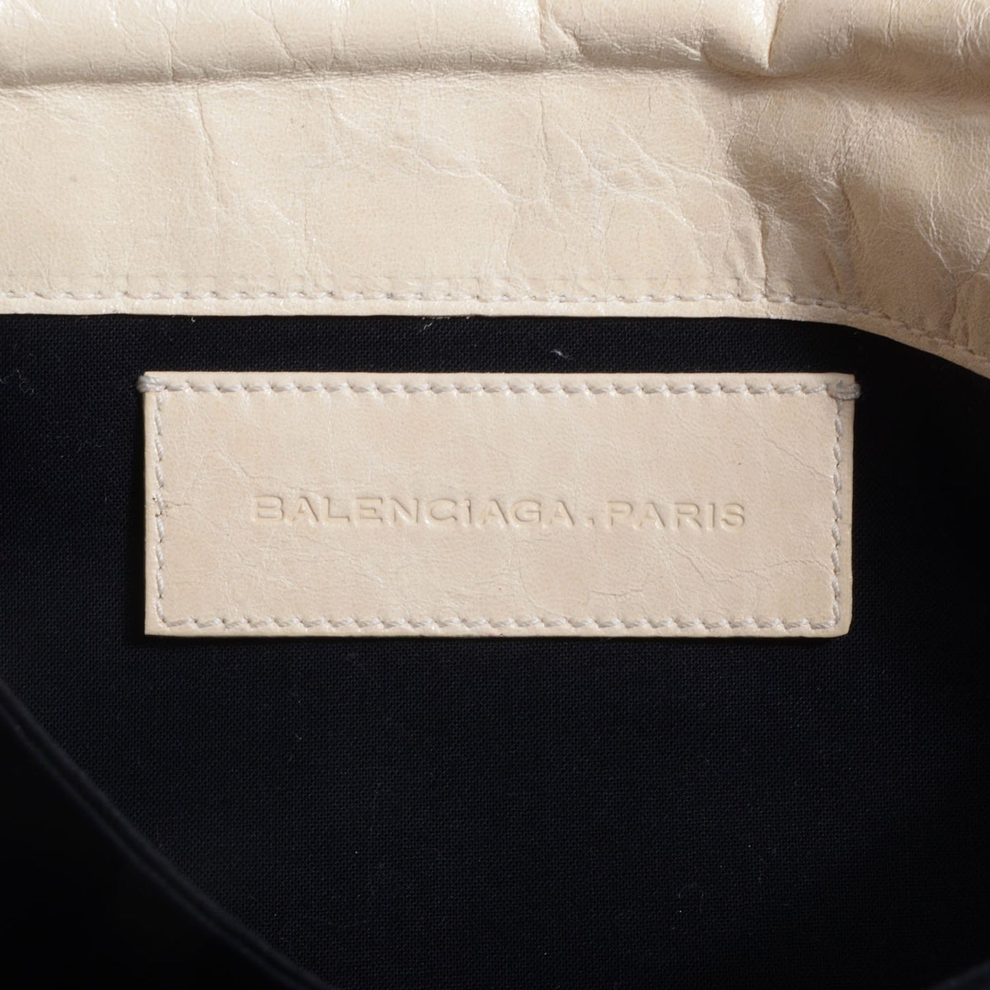 Agneau Giant 21 Silver Hardware Envelope Clutch Praline