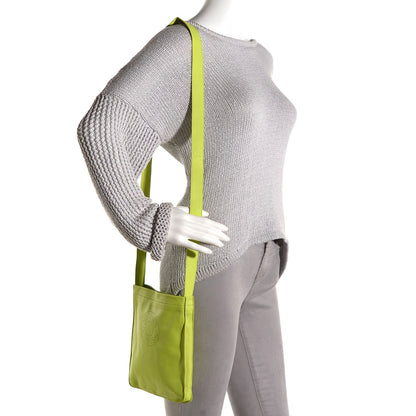 Hermes Lambskin Clou De Selle Pouch Kiwi 2 of 7