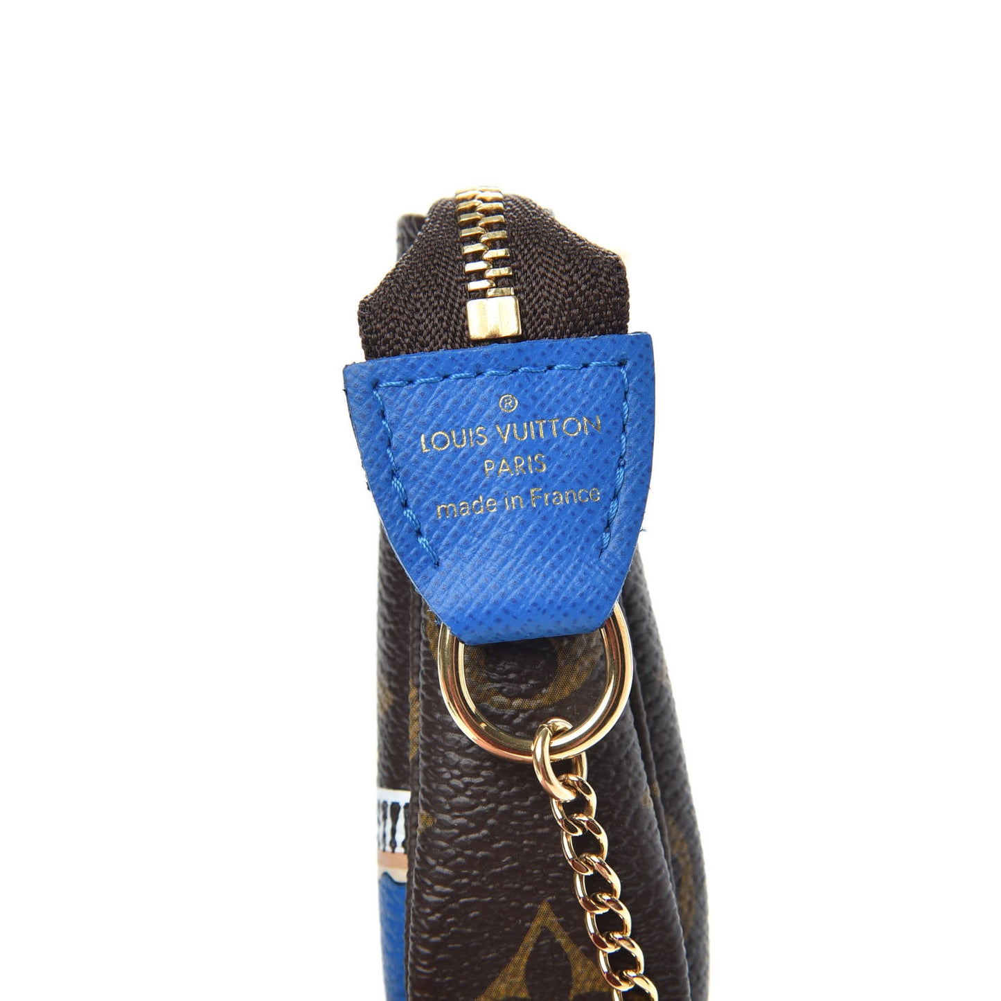 Monogram 2019 Christmas Animation Mini Venice Pochette Accessories Blue