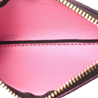 Louis Vuitton Monogram 2023 Christmas Animation Alpine Key Pouch Pink 5 of 8