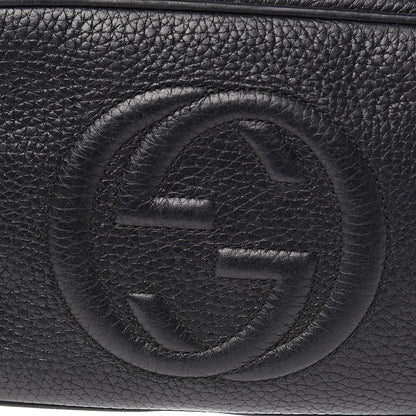 Gucci Pebbled Calfskin Mini Soho Disco Bag Black 10 of 10