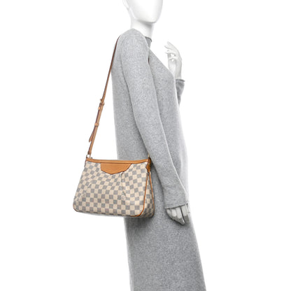 Louis Vuitton Damier Azur Siracusa PM 2 of 16