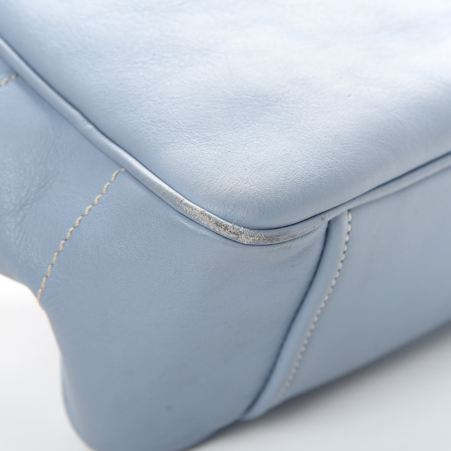 Prada Vitello Daino Tag Satchel Pervinca 12 of 21