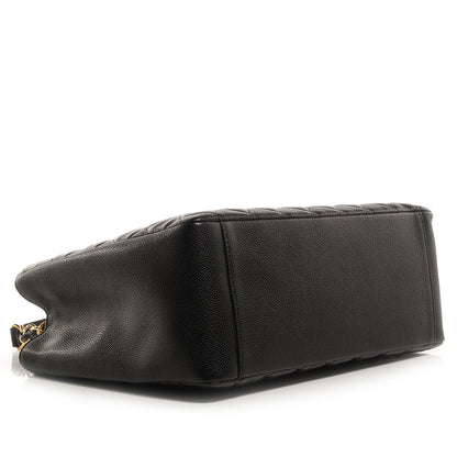 Chanel Caviar Grand Shopping Tote GST Black 4 of 7