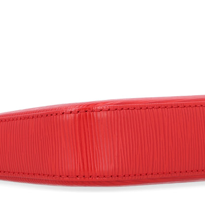Louis Vuitton Epi Pochette Accessories NM Coquelicot 9 of 10