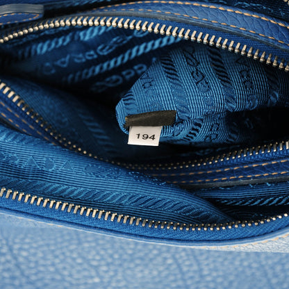 Prada Vitello Daino Hobo Cobalto 8 of 8